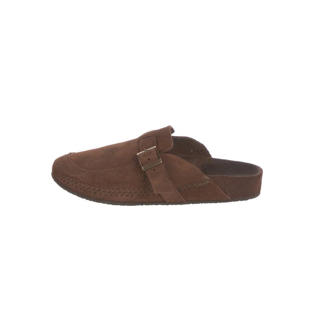 RE/DONE 70s Moc Mules Brown Suede Size 40 / 10
